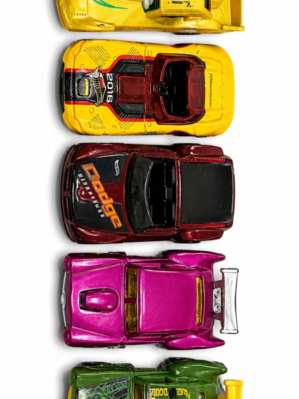 Hot Wheels Lot of 7 Diecast Cars Rebel Rides Jaded RRRoadster